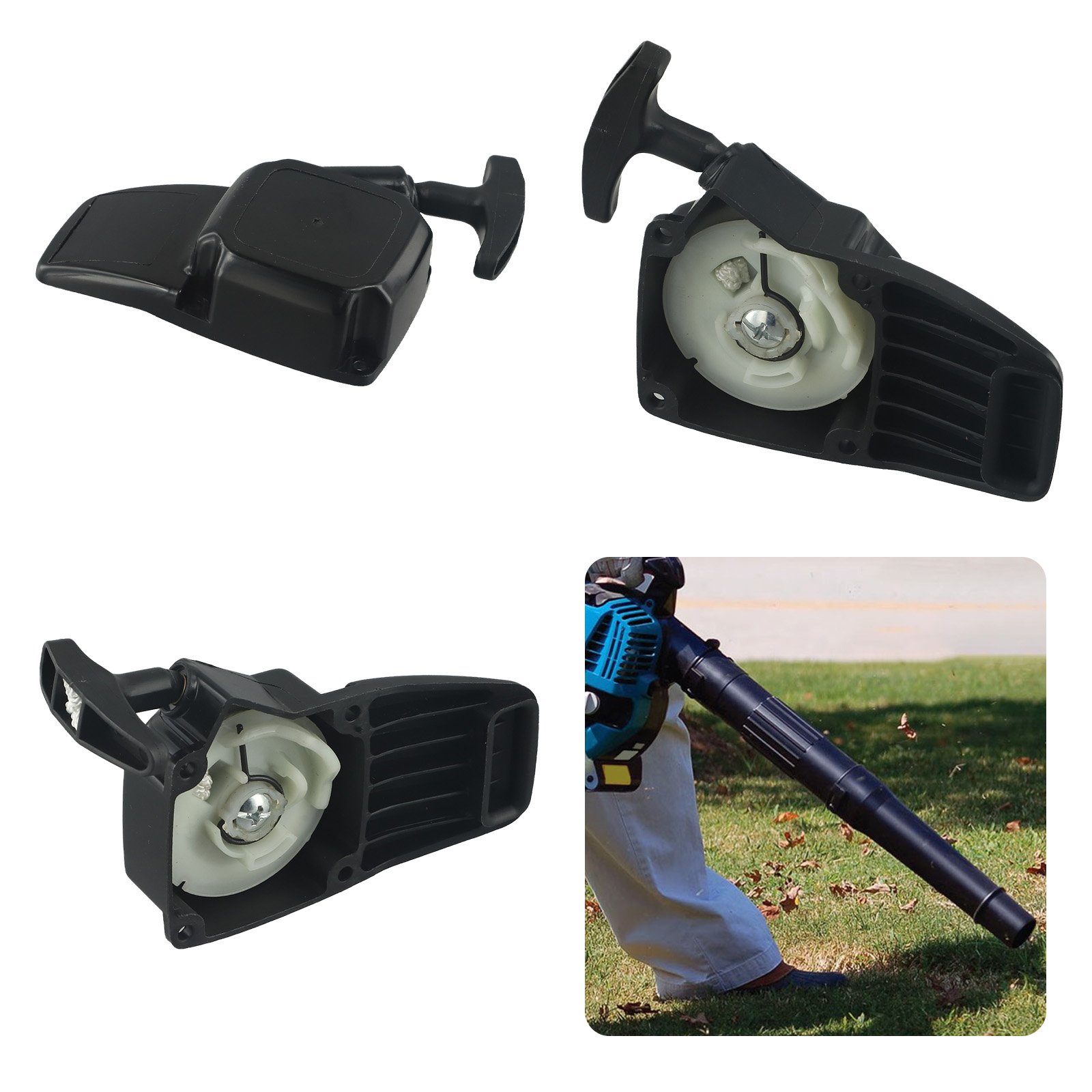 Gardening Tools You Must Have - このプラスチック製リコイルスターターは、FH25やBXX500シリーズを含む重要な機械に必須の部品です。