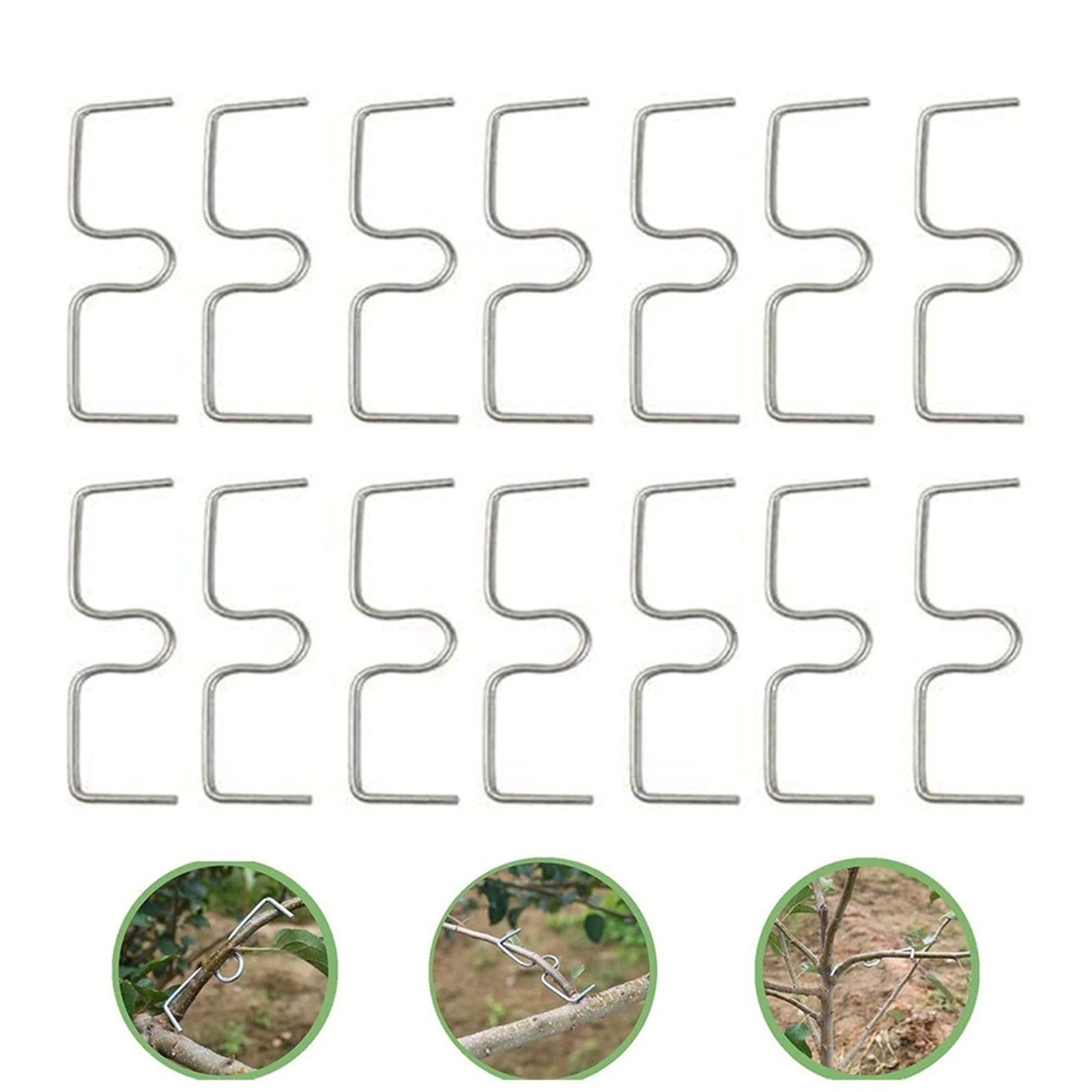 Gardening Tools You Must Have - 果樹の枝曲げ器 金属製ガーデン必需品 再利用可能な角度調整式スプレッダー 果樹園の必需品 頑丈な庭植えツール