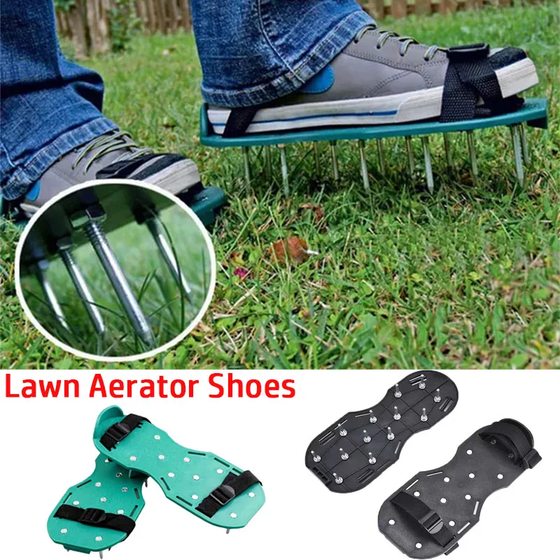 ガーデンエアレーターシューズ、スパイクウォーキングツール、芝 - Gardening Tools For Weeds のレビューと価格