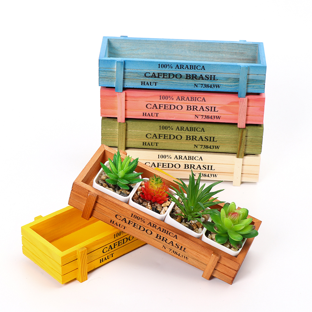 天然木の植木鉢,庭の装飾,ヴィンテージの花瓶,多肉植物の箱, - Gardening Tools Organiser のレビューと価格