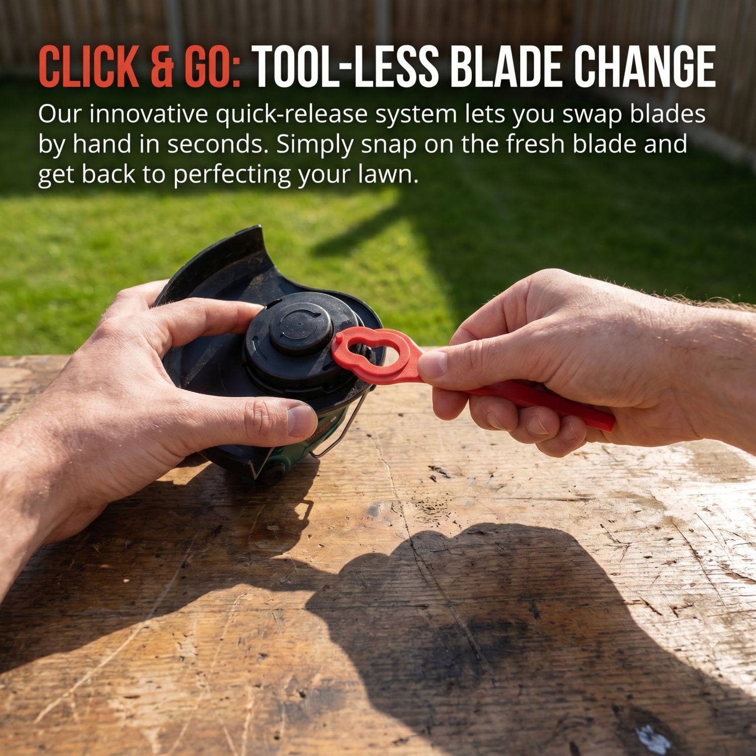 100 個 95 ミリメートル芝刈り機ブレードプラスチックア - Gardening Tools Usa のレビューと価格