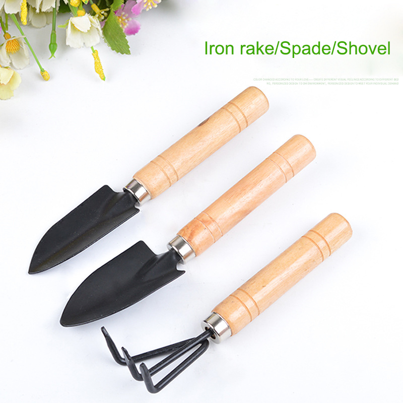 3 ピース/セットミニガーデンツールセット庭の植物フラワーポ - Gardening Tools For Weeds のレビューと価格