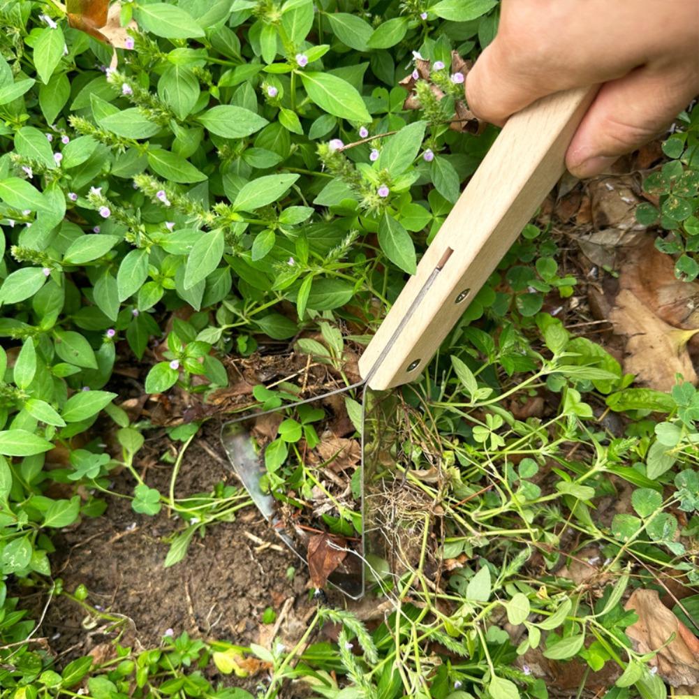 草削りツール 手動除草器 三角草削り器 除草ハンドツール ガ - Gardening Hand Tools Yard のレビューと価格