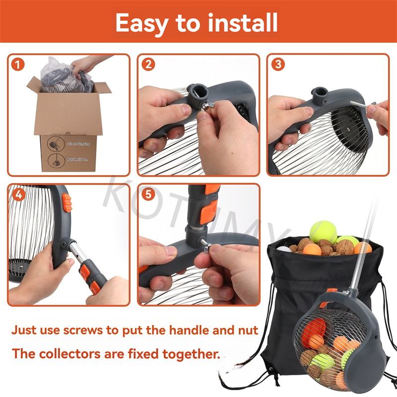 50.6インチ軽量ナッツコレクター、ナット・ドングリ・ボール - Gardening Hand Tools Yard のレビューと価格