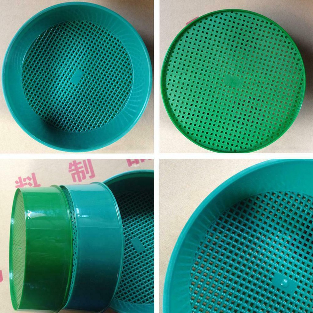 プラスチックガーデンふるい家庭菜園ツールファインメッシュ土壌 - Gardening Tools Box のレビューと価格