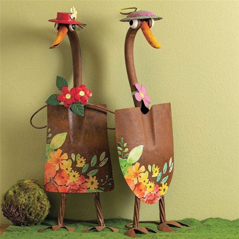 A20I かわいい妖精の庭の装飾品、かわいいアヒルの庭の置物 - Gardening Hand Tools B&Q のレビューと価格