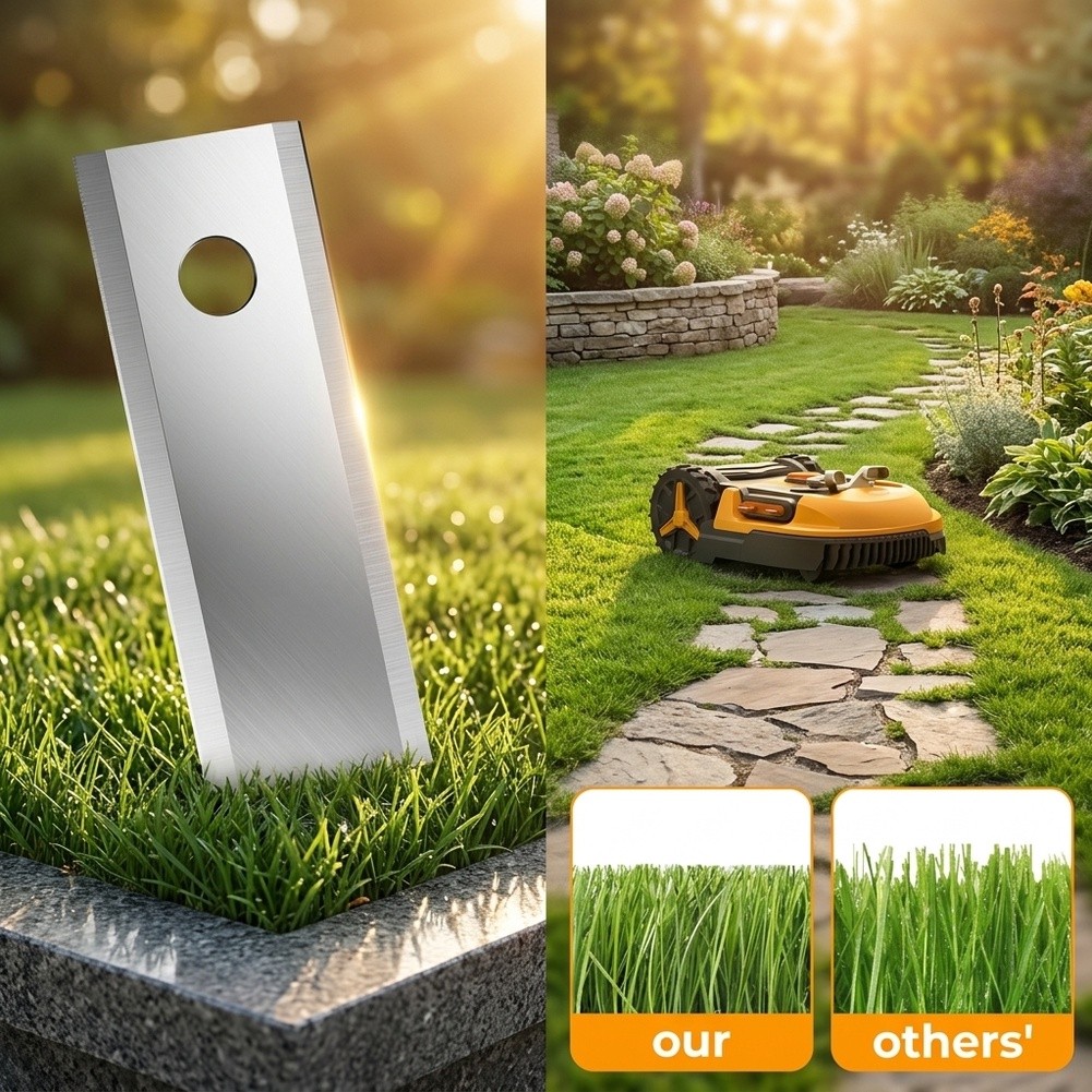 30 セットコーティングされた芝刈り機用ブレード、ネジ付き、 - Gardening Tools Usa のレビューと価格