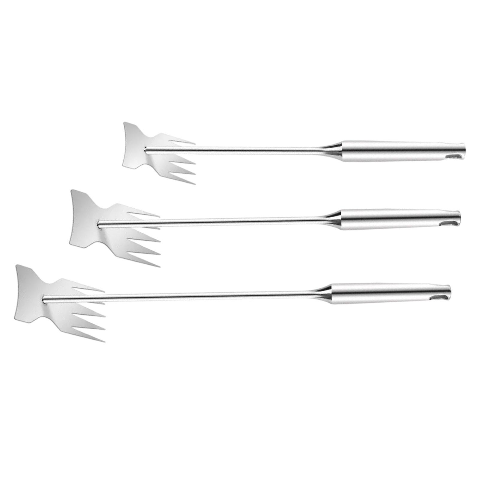 頑丈な雑草抜き ステンレス製 手動除草ツール ポータブル根抜 - Gardening Hand Tools Yard のレビューと価格