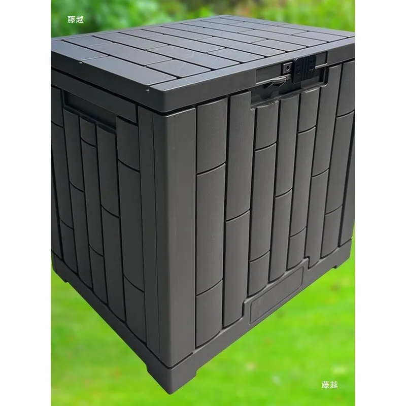 屋外収納キャビネット耐候性ガーデンツールロッカー日よけ付き中 - Gardening Tools Box のレビューと価格