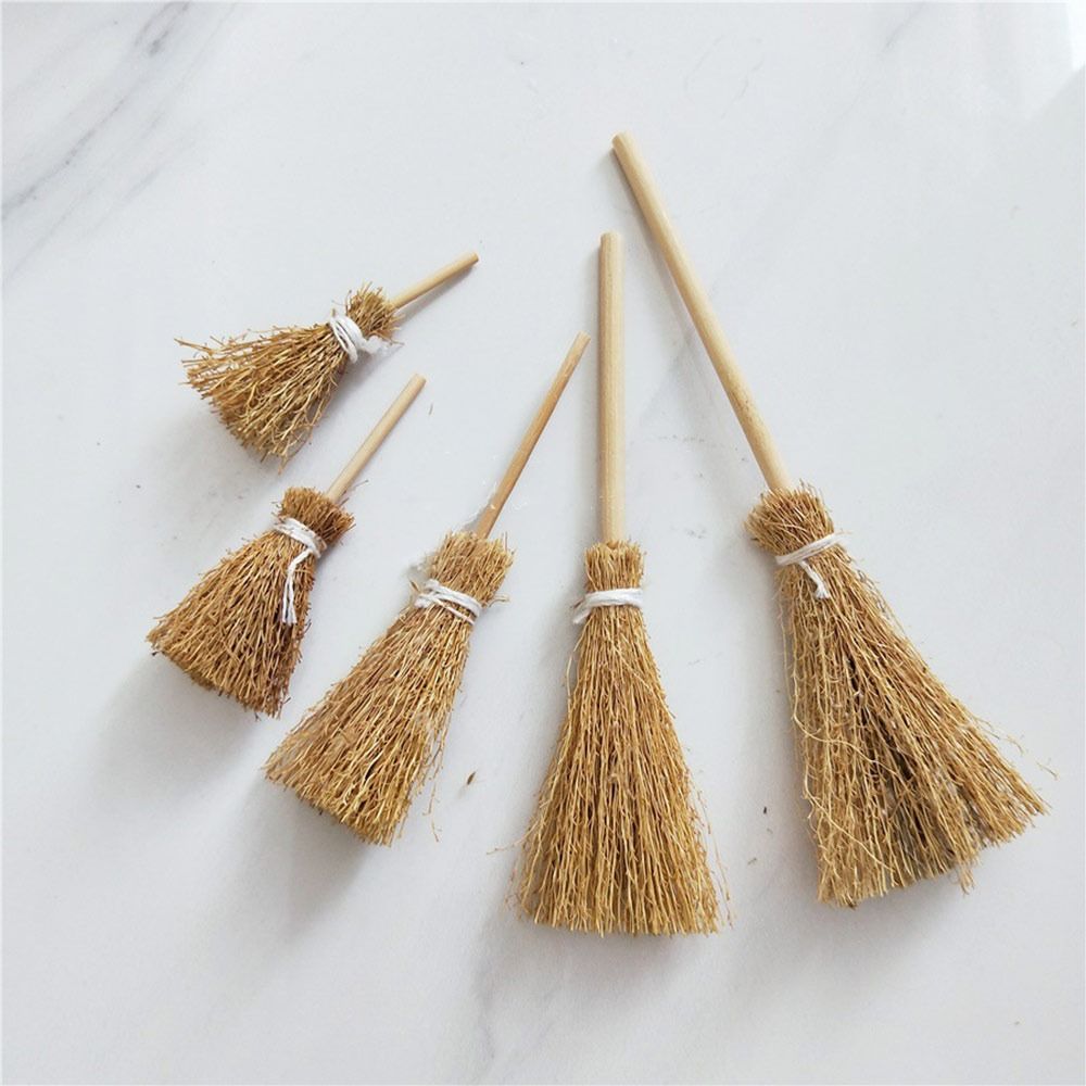 5 ピース/バッグクラフトシーンミニほうきキッチン庭の装飾品 - Gardening Tools Usa のレビューと価格