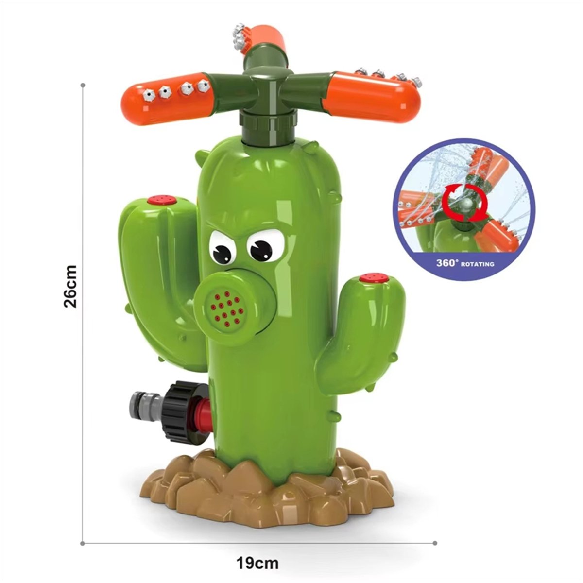ABNH サボテン漫画スプリンクラー 子供用、水噴霧器おもち - Gardening Hand Tools B&Q のレビューと価格