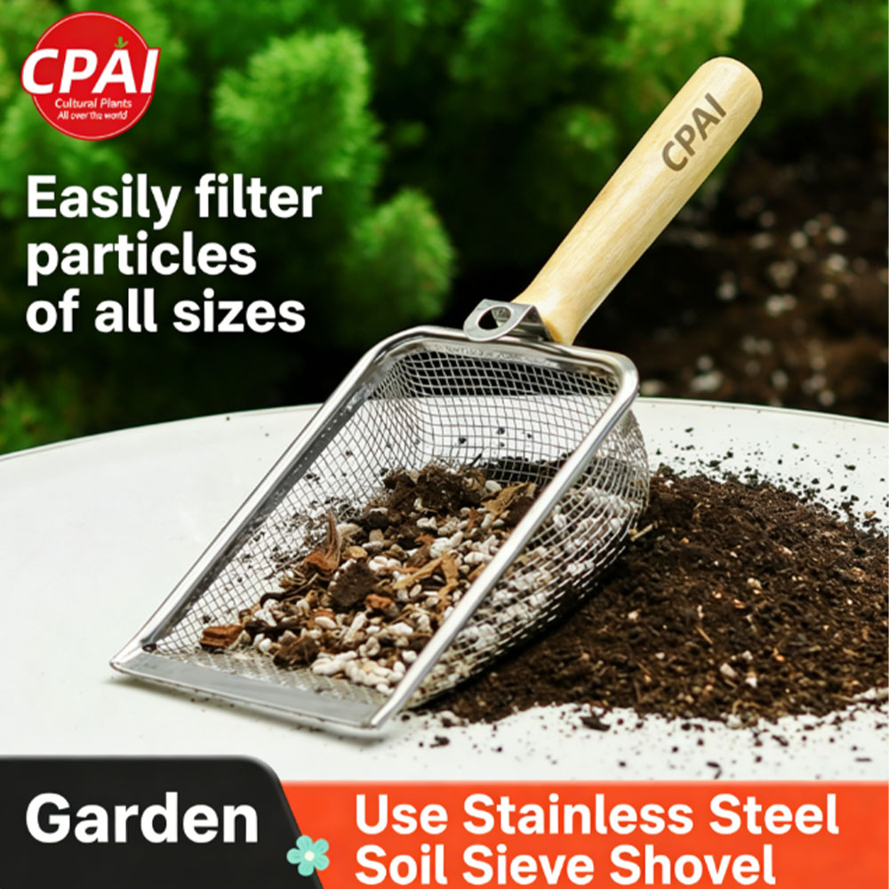 必須の土壌ふるい、ステンレス製園芸用シャベルツール、砂と粒子 - Gardening Tools You Must Have のレビューと価格