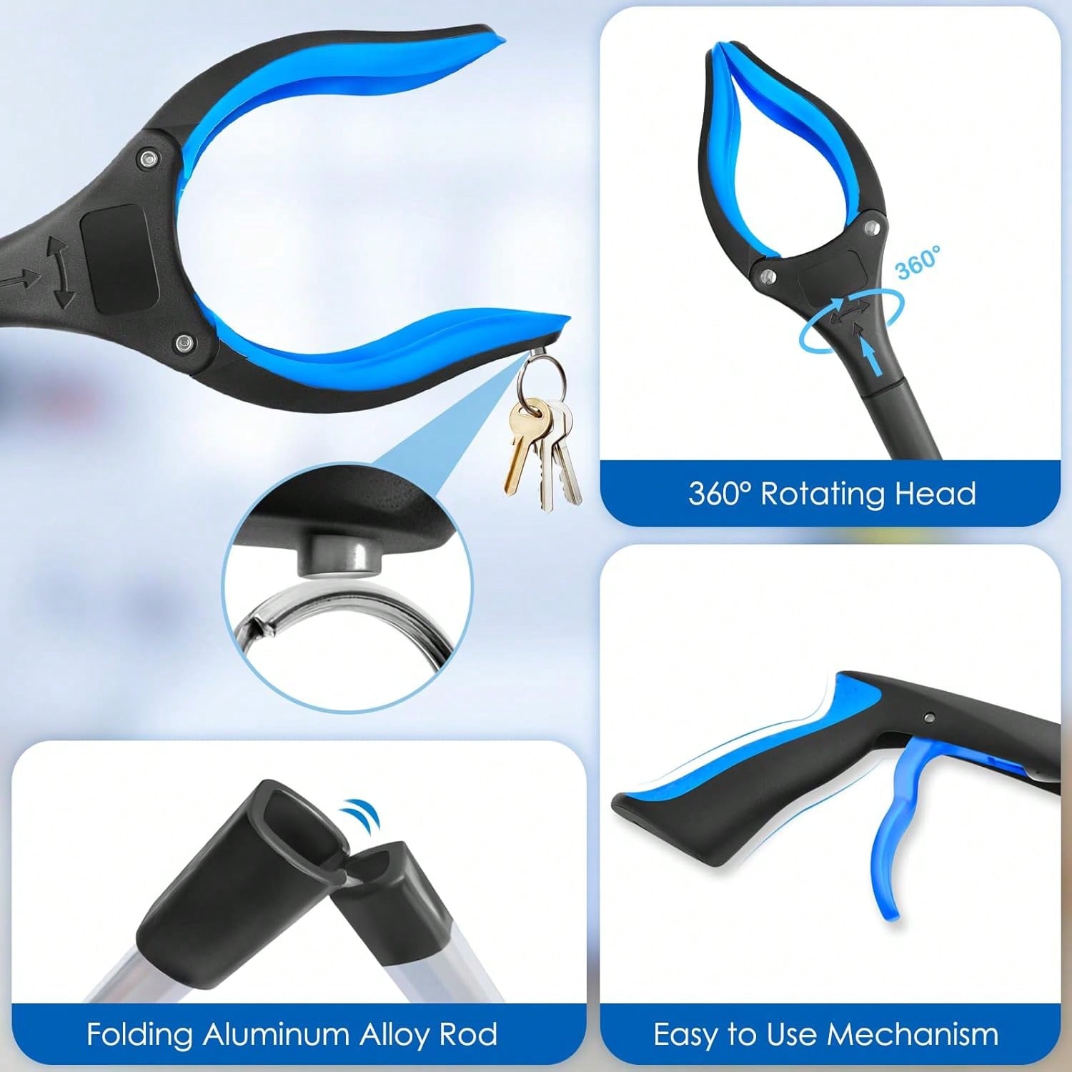 折りたたみ式グラバーリーチャーツール 32インチ 高齢者向け - Gardening Tools You Must Have のレビューと価格
