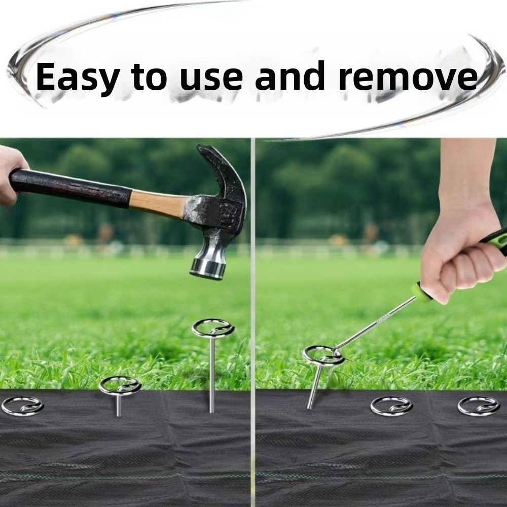 50 個ガーデンツール G タイプ地面ステークスヘビーデュー - Gardening Tools For Weeds のレビューと価格